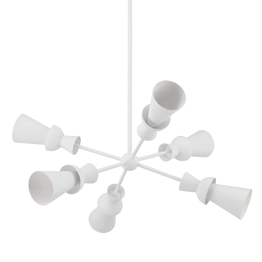 Florence Chandelier - Gesso White