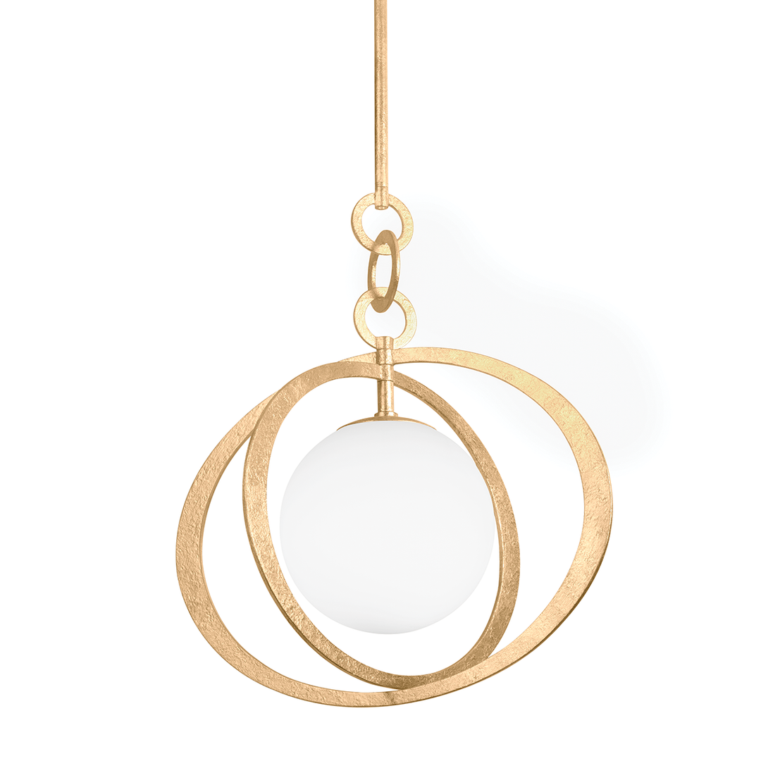 Olancha Pendant - Vintage Gold Leaf