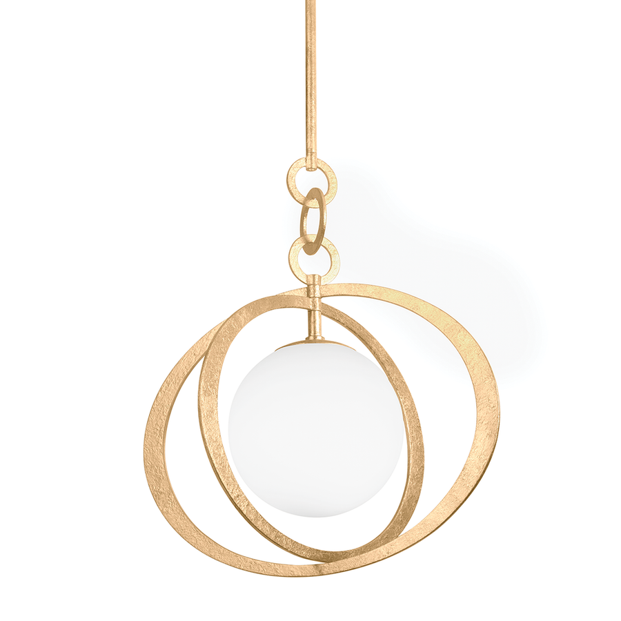 Pendants Olancha Pendant - Vintage Gold Leaf