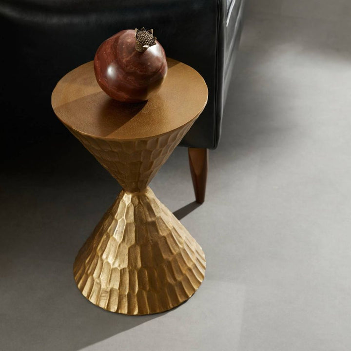 Side Tables Quenton Accent Table - Gold