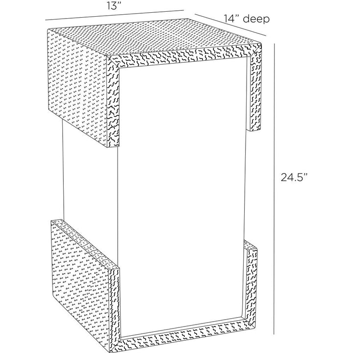Irving Accent Table - Black