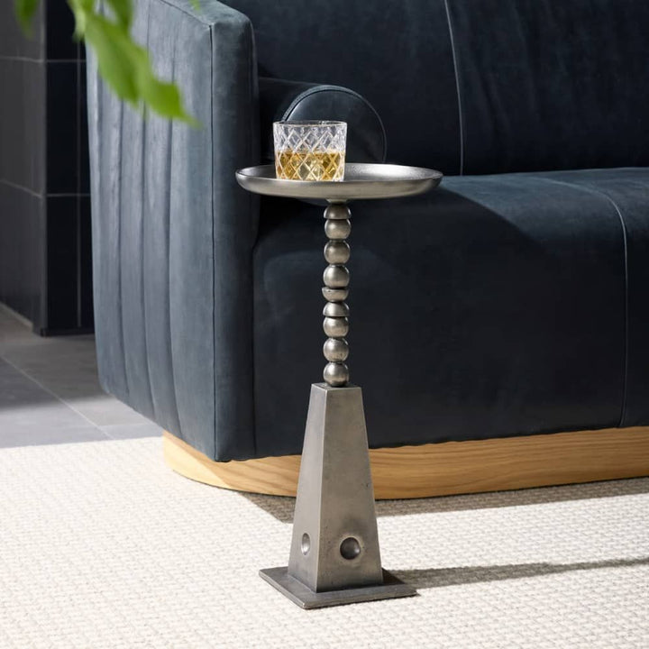 Side Tables Lexington Drink Table - Silver