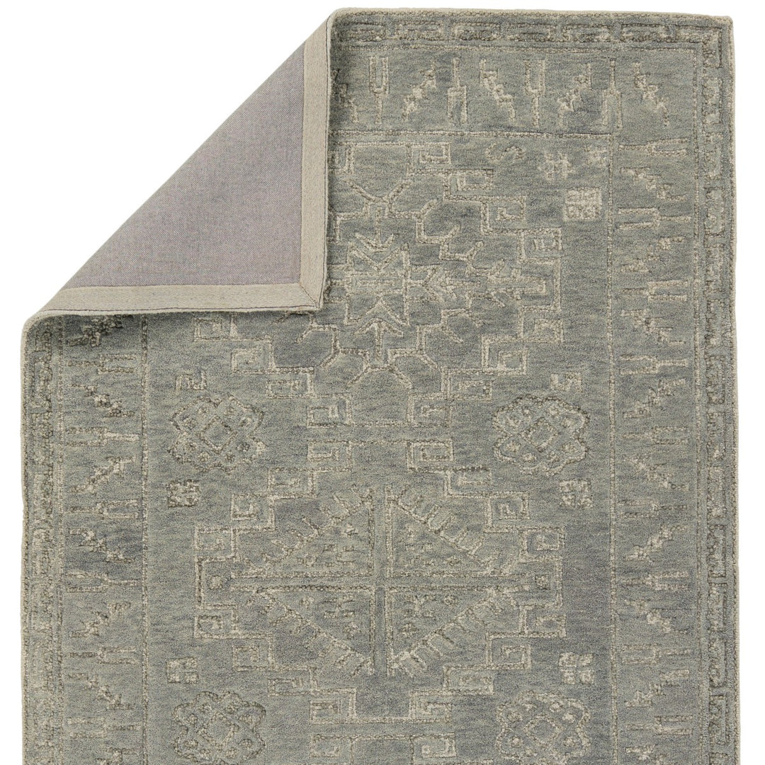 Jaipur Living Keller Handmade Medallion Gray/ Cream Area Rug (10'X14')