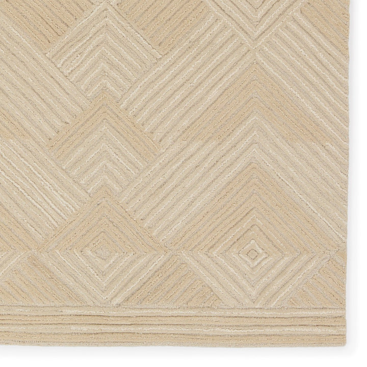 Jaipur Living Silva Handmade Chevron Beige Area Rug (10'X14')