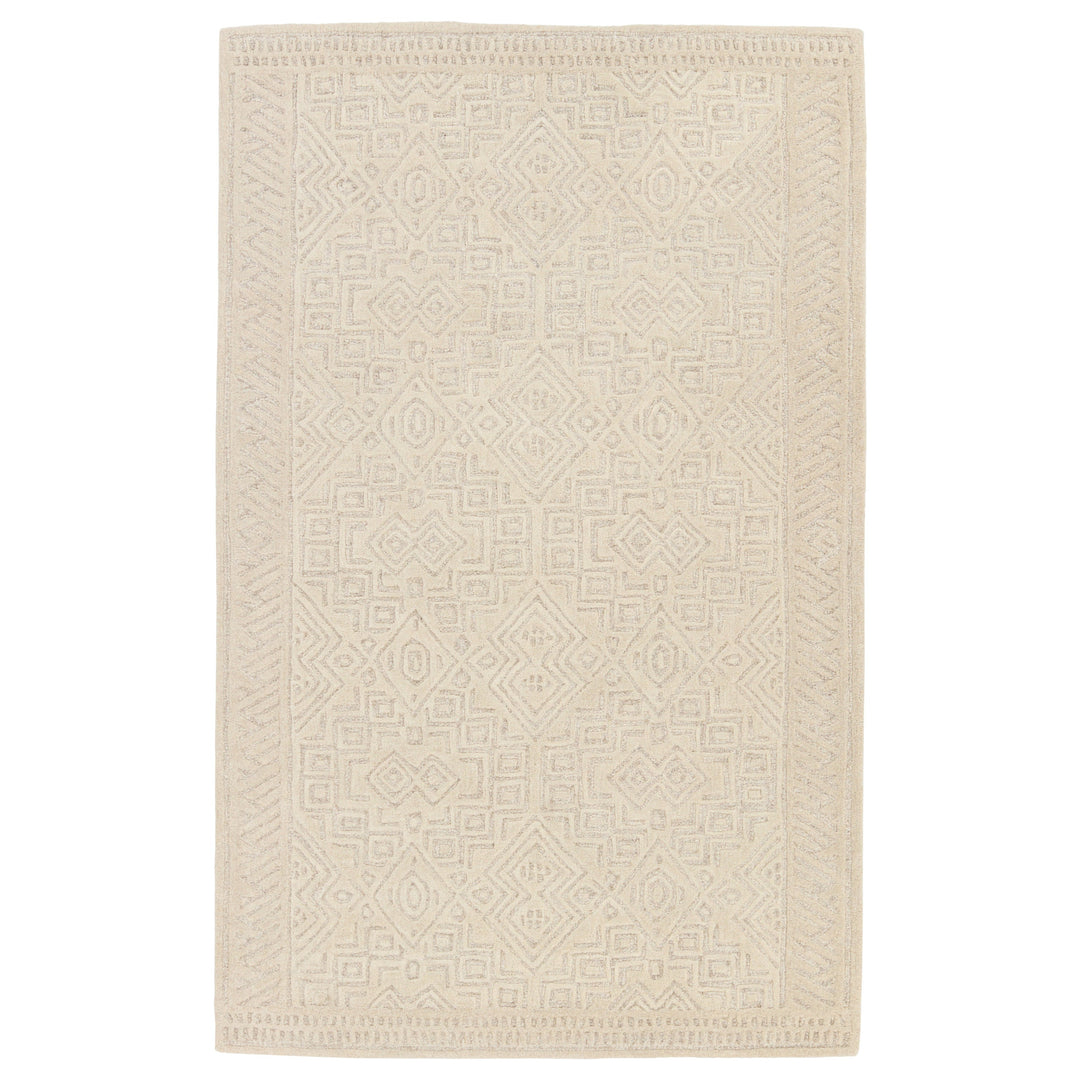 Jaipur Living Ecco Handmade Geometric Tan/ Gray Area Rug (5'X8')