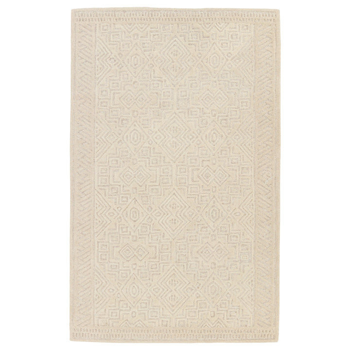 Jaipur Living Ecco Handmade Geometric Tan/ Gray Area Rug (5'X8')