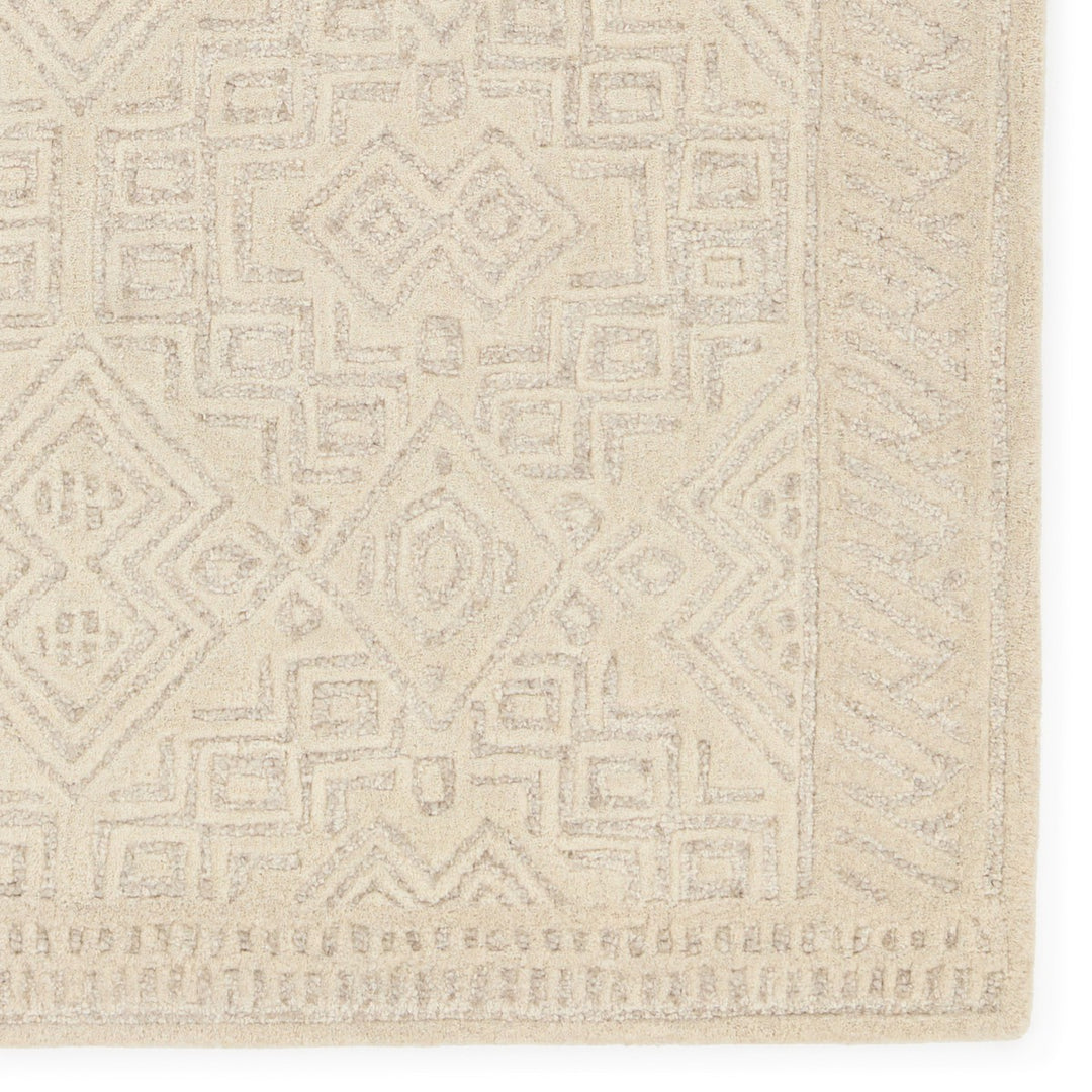 Jaipur Living Ecco Handmade Geometric Tan/ Gray Area Rug (8'X10')