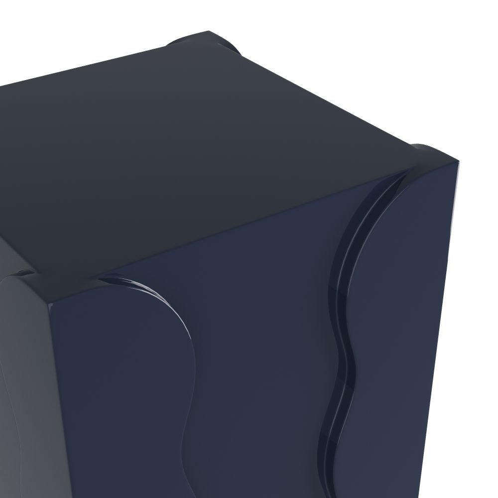 Paisley Accent Table - Blue