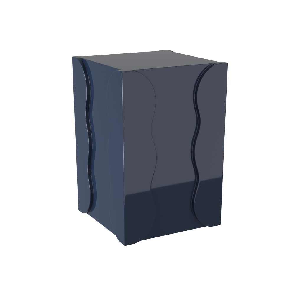 Side Tables Paisley Accent Table - Blue
