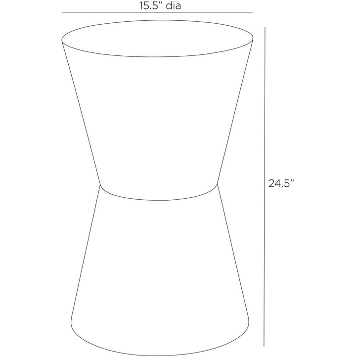 Zafiro Accent Table - Brown