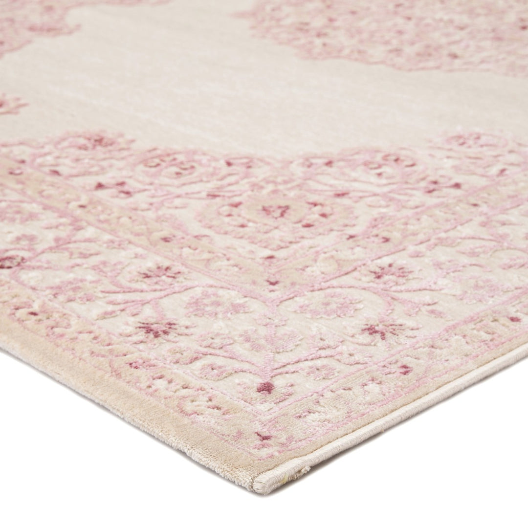 Jaipur Living Malo Medallion Pink/ White Area Rug (6'X9')