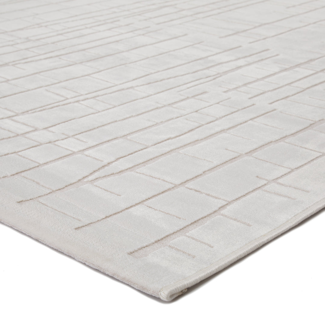 Jaipur Living Palmer Abstract White/ Cream Area Rug (5'X7'6")