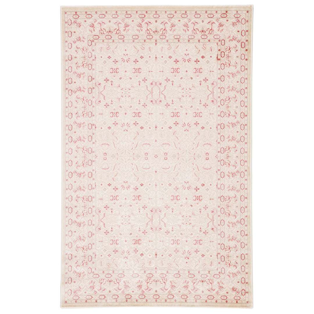 Jaipur Living Regal Damask Ivory/ Pink Area Rug (8'10"X11'9")