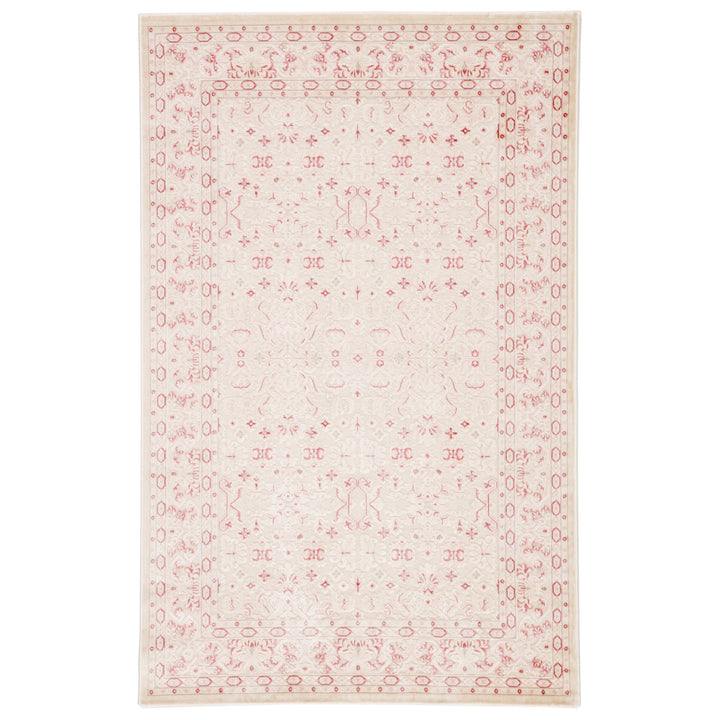 Jaipur Living Regal Damask Ivory/ Pink Area Rug (8'10"X11'9")