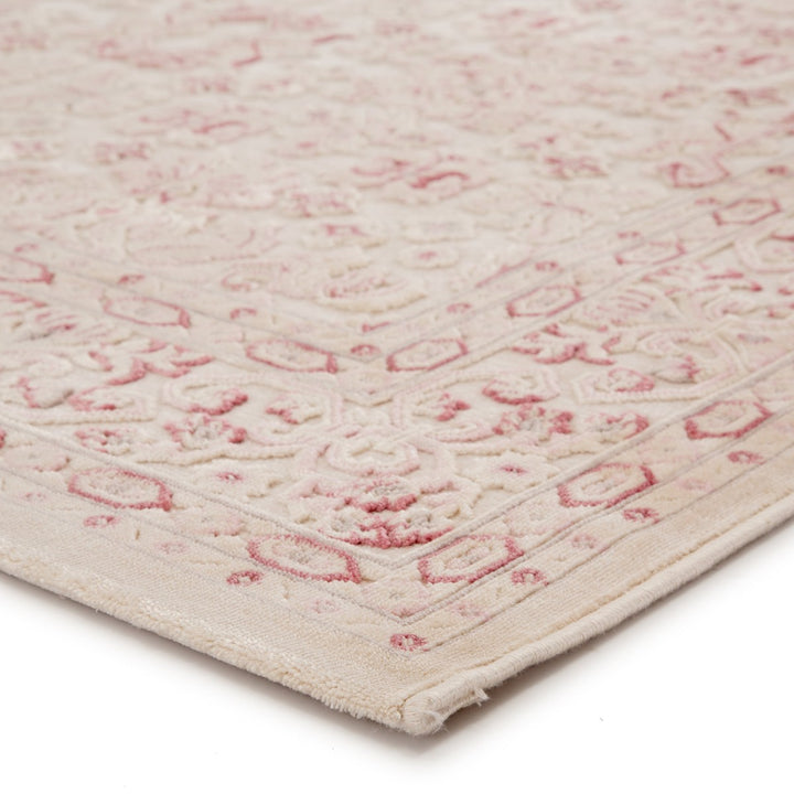 Jaipur Living Regal Damask Ivory/ Pink Area Rug (8'10"X11'9")