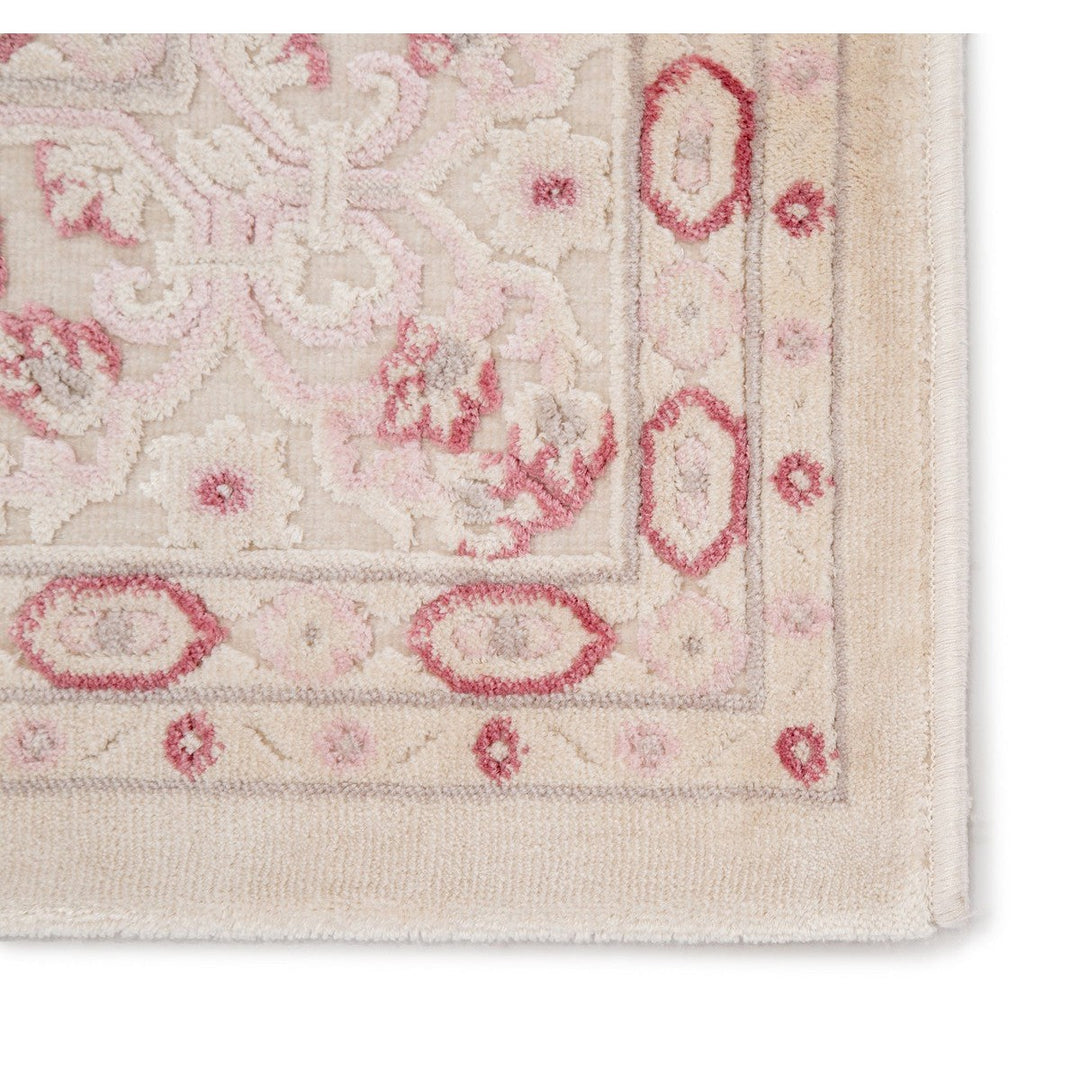 Jaipur Living Regal Damask Ivory/ Pink Area Rug (8'10"X11'9")