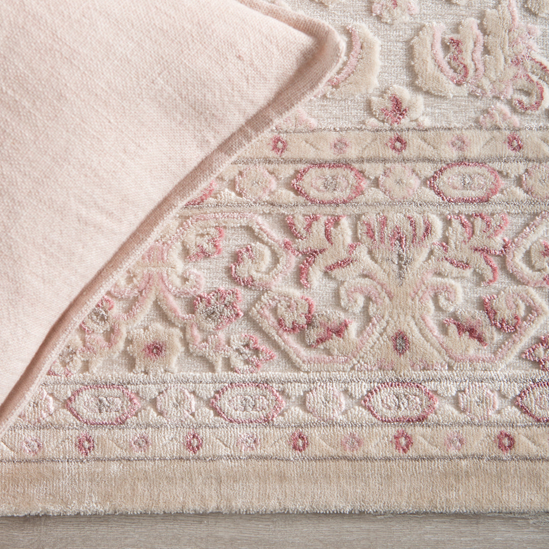 Jaipur Living Regal Damask Ivory/ Pink Area Rug (5'X7'6")