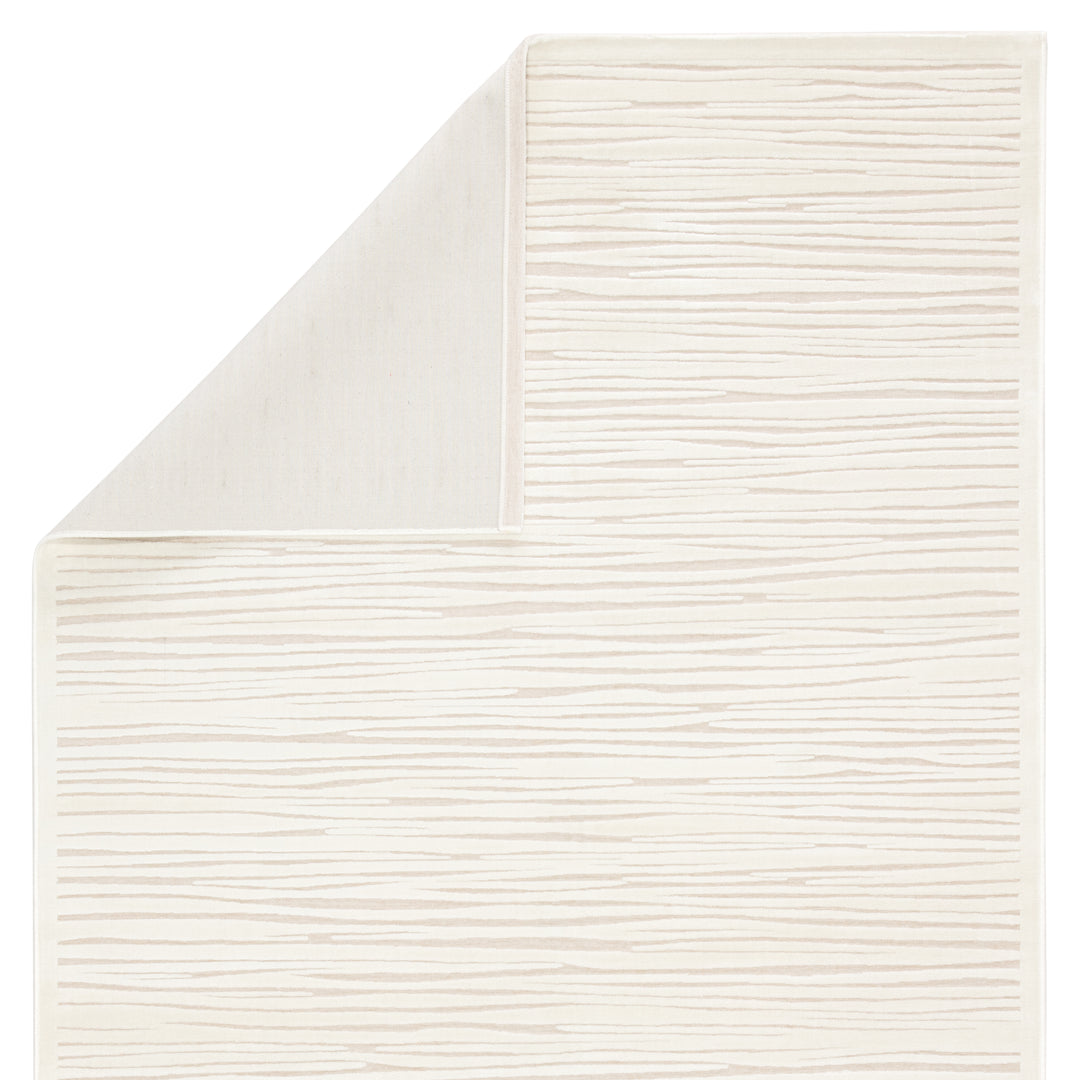 Jaipur Living Linea Abstract White/ Ivory Area Rug (12'X15')