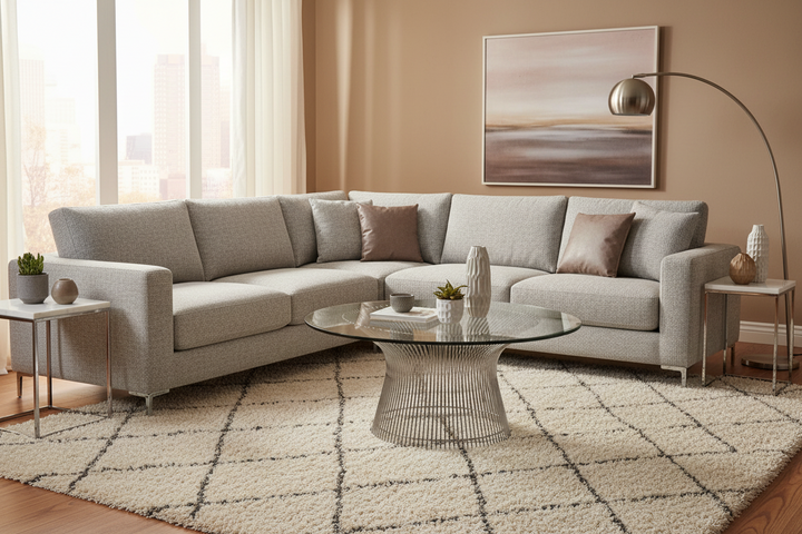 Platner Coffee Table - 36" Polished Steel