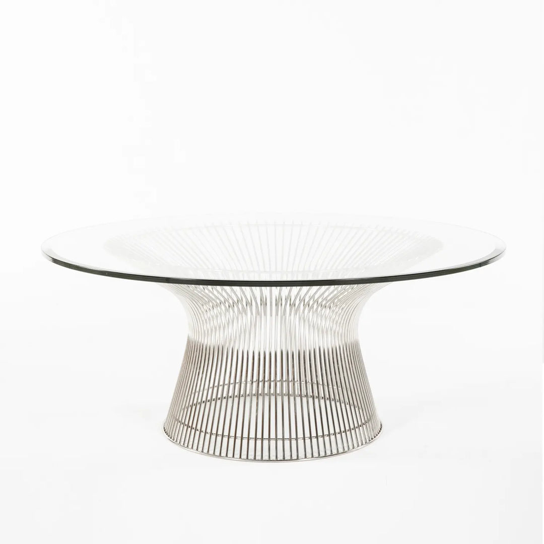 Platner Coffee Table - 36" Polished Steel