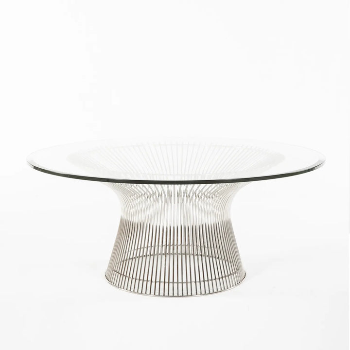 Platner Coffee Table - 36" Polished Steel