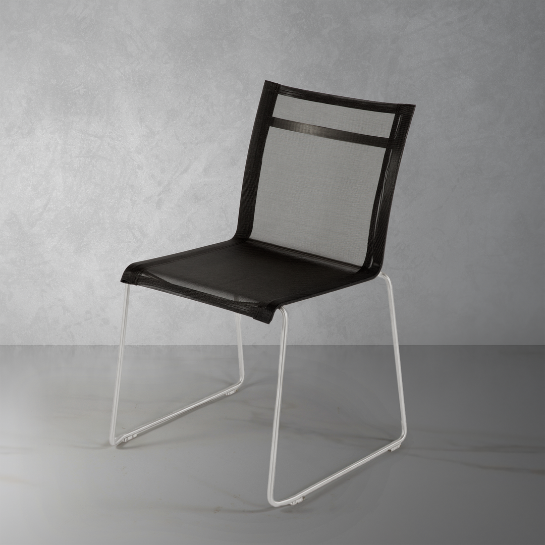 Rental Cusco Mesh Stackable Outdoor Side Chair - Rental Price/Week