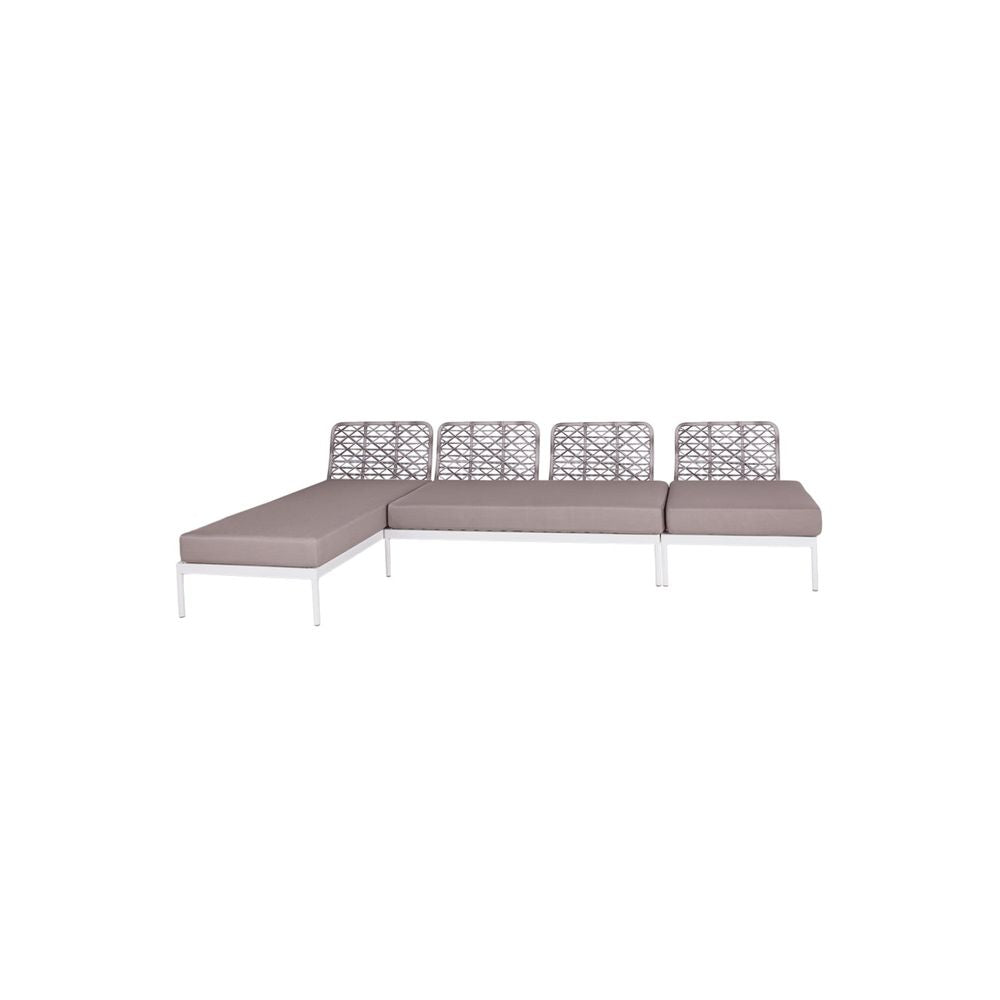 Rental Daltun Outdoor Sectional Sofa - Rental Price/Week