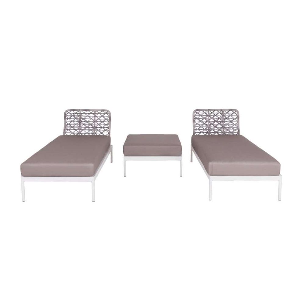 Daltun Outdoor Sectional Sofa-France & Son-FCC5065GREY-Set-Outdoor Sectionals-2-France and Son