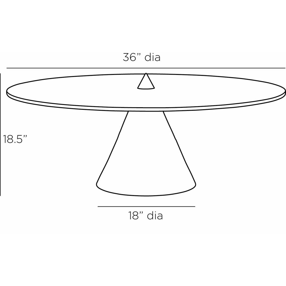 Isla Coffee Table - Black