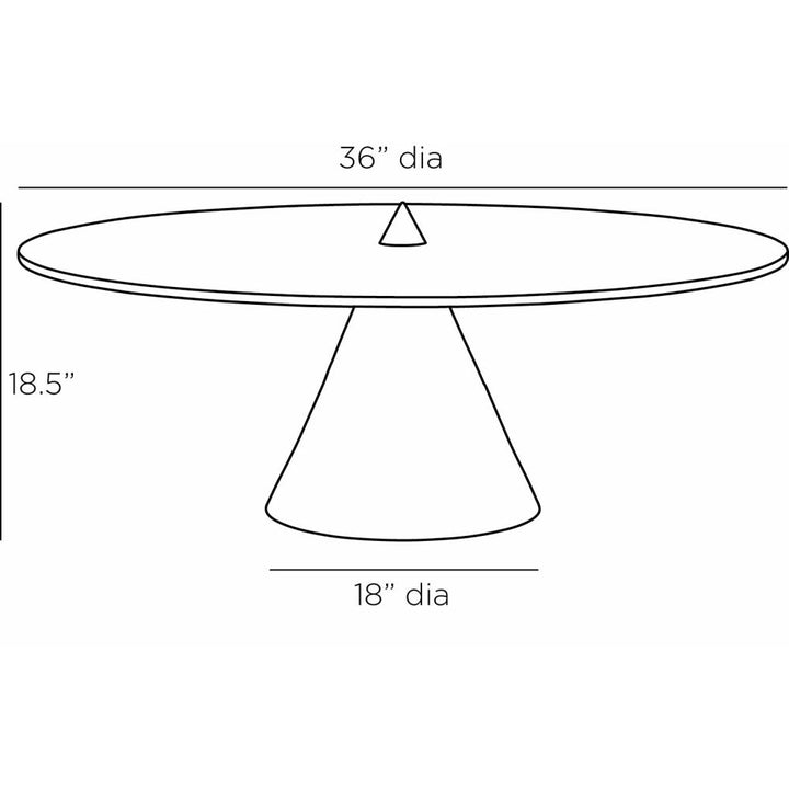 Isla Coffee Table - Black