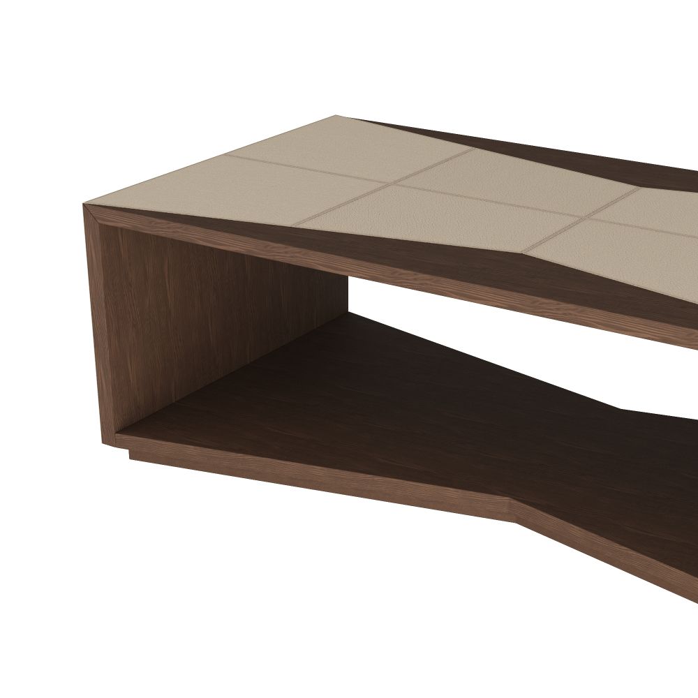Ajax Cocktail Table - Brown