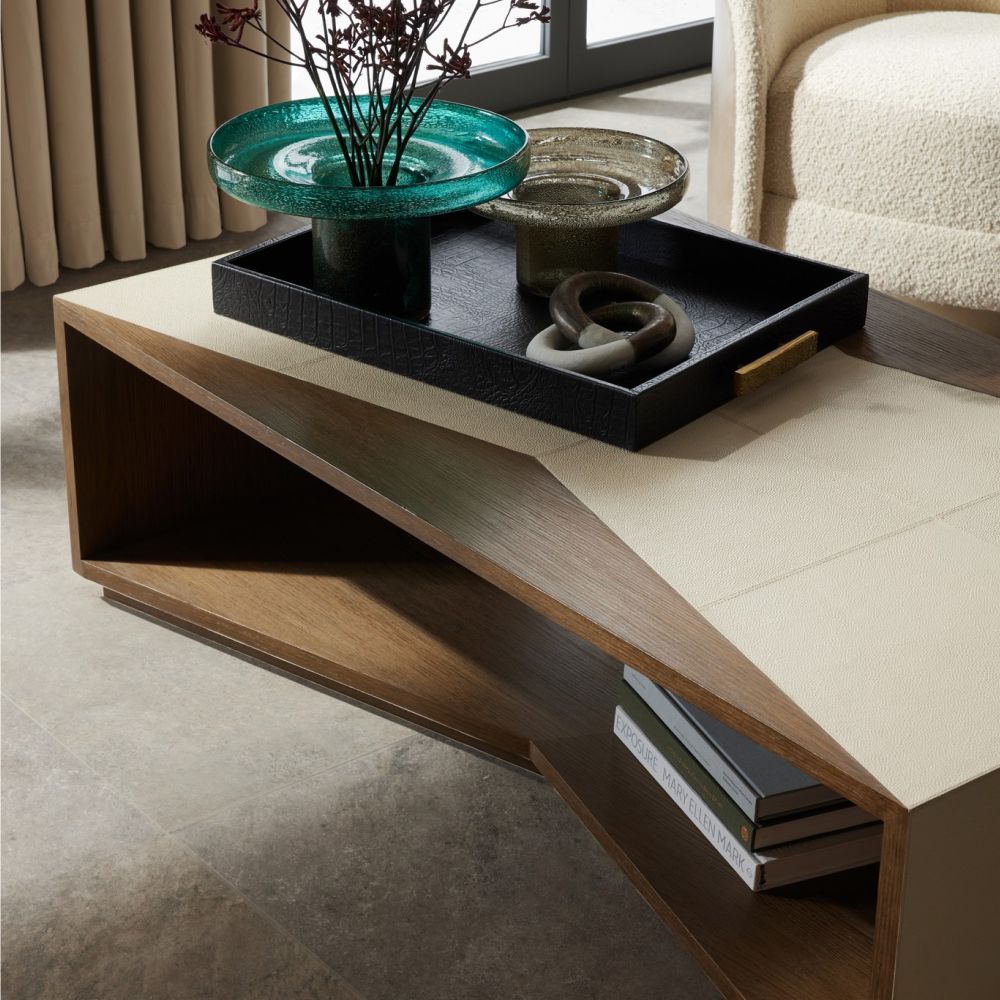 Coffee Tables Ajax Cocktail Table - Brown