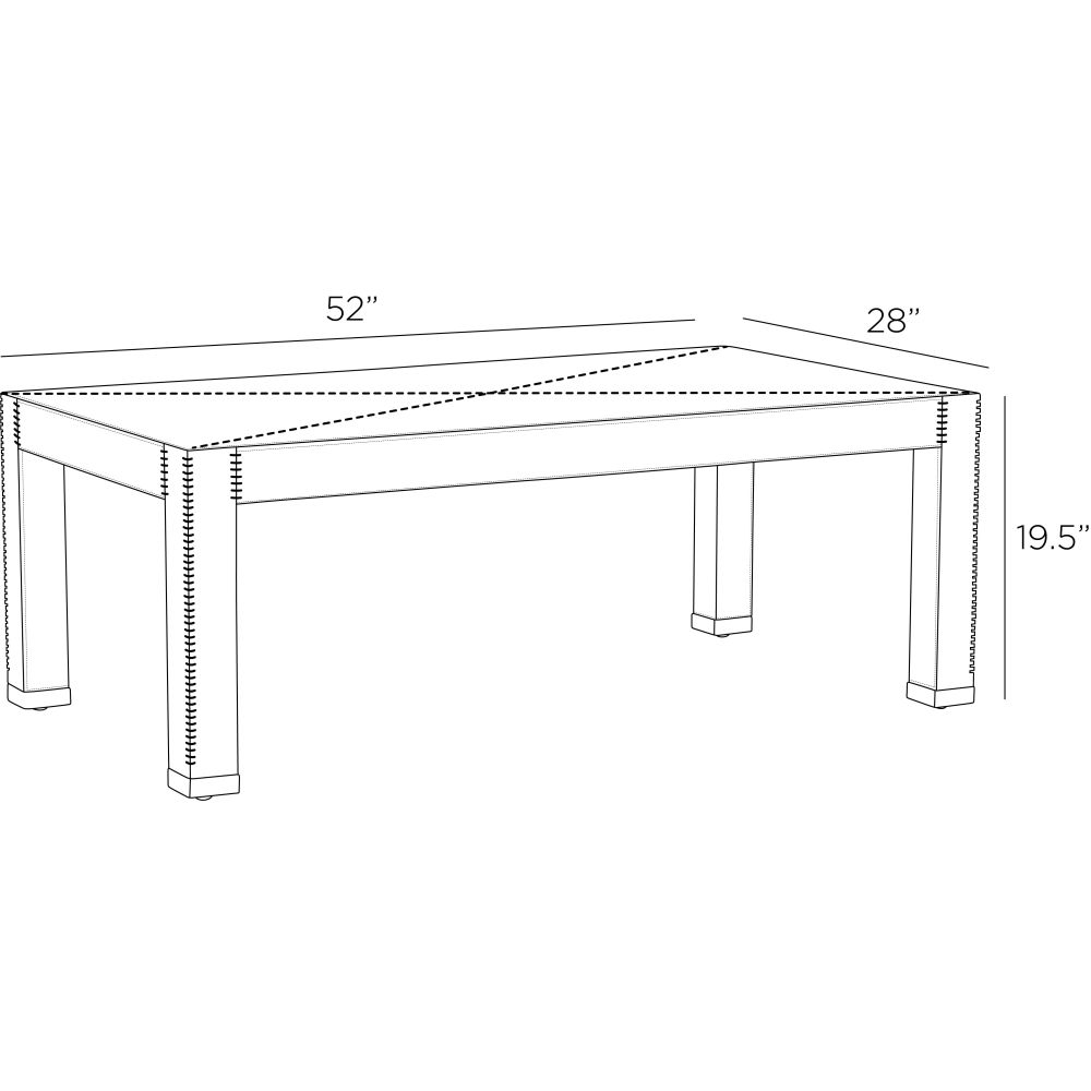 Alonso Cocktail Table - Black