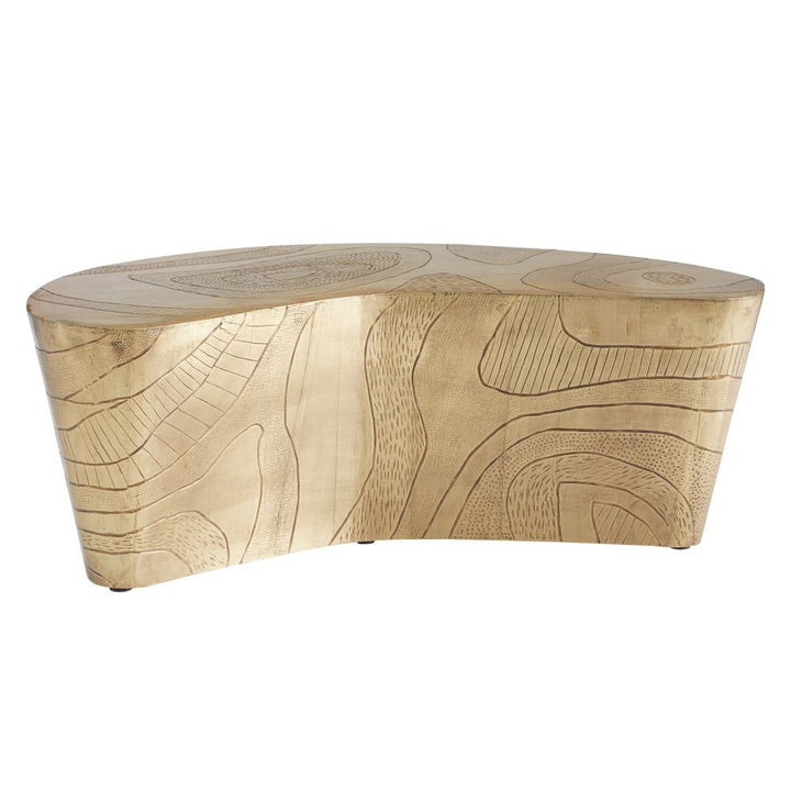 Coffee Tables Lazaro Coffee Table - Gold