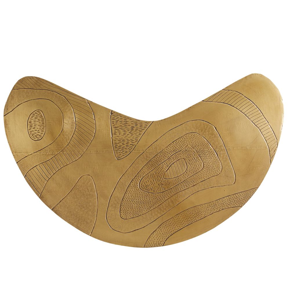 Lazaro Coffee Table - Gold