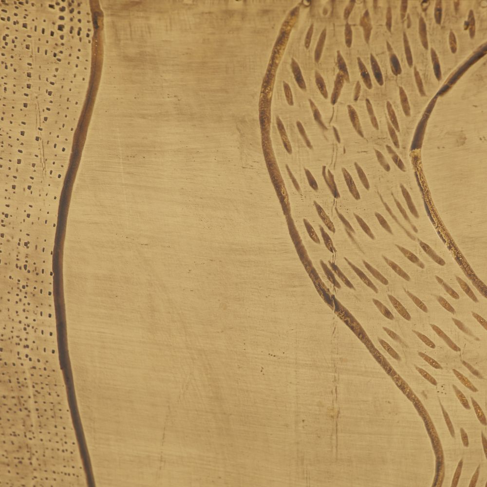 Lazaro Coffee Table - Gold