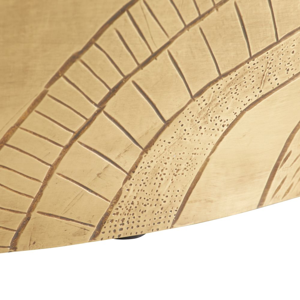 Lazaro Coffee Table - Gold