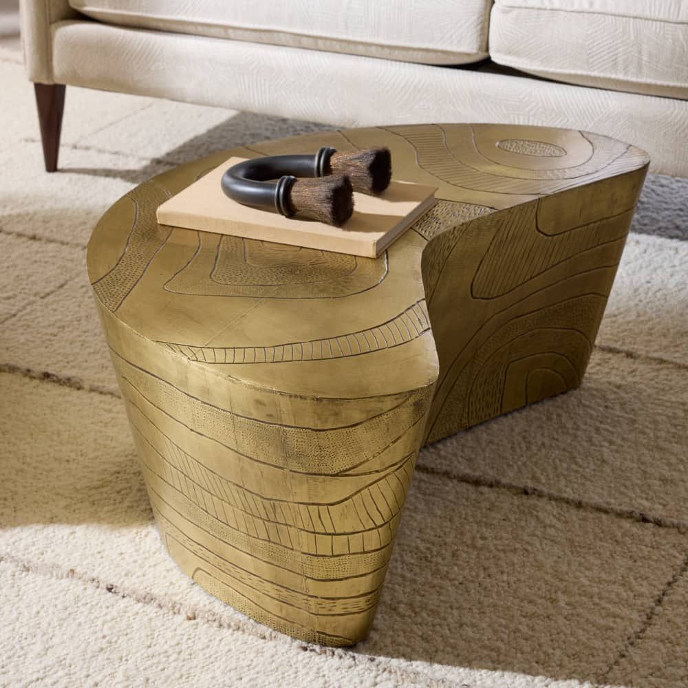 Coffee Tables Lazaro Coffee Table - Gold