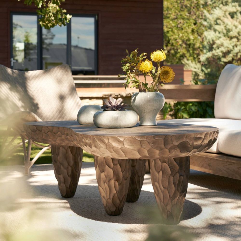 Outdoor Coffee Tables Navarro Outdoor Coffee Table - Brown