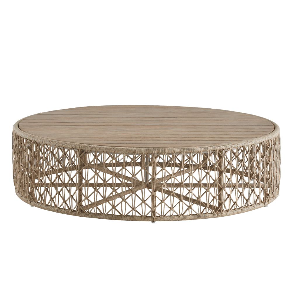 Marisela Outdoor Coffee Table - Brown