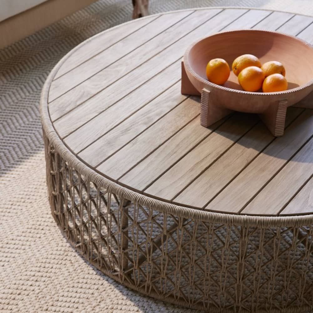 Outdoor Coffee Tables Marisela Outdoor Coffee Table - Brown