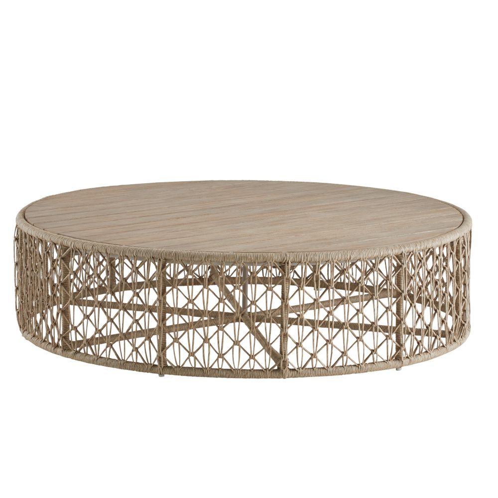 Marisela Outdoor Coffee Table - Brown