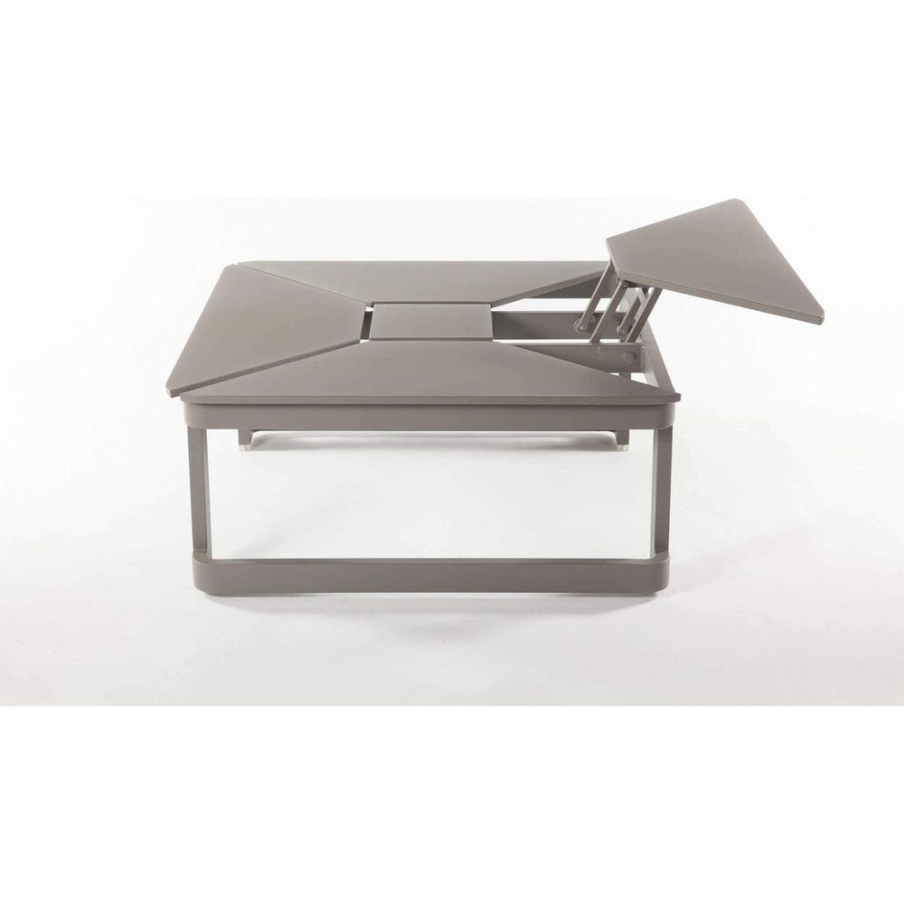 Lorenz Outdoor Dining Coffee Table-France & Son-FCT3523GREY-Outdoor Coffee Tables-4-France and Son
