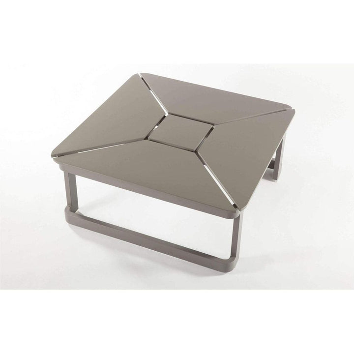 Lorenz Outdoor Dining Coffee Table-France & Son-FCT3523GREY-Outdoor Coffee Tables-3-France and Son