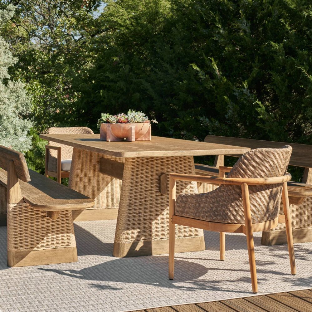 Outdoor Dining Tables Yvette Outdoor Dining Table - Natural