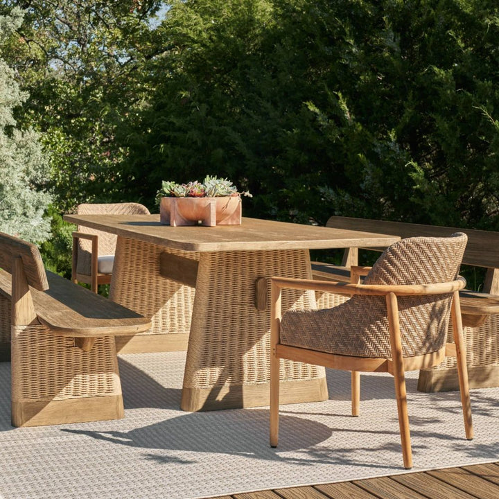 Outdoor Dining Tables Yvette Outdoor Dining Table - Natural