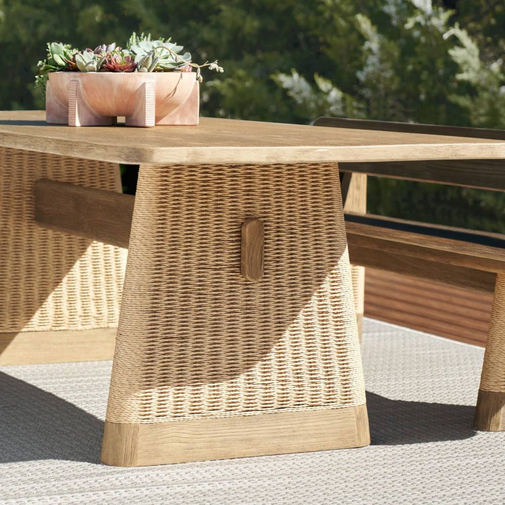 Outdoor Dining Tables Yvette Outdoor Dining Table - Natural