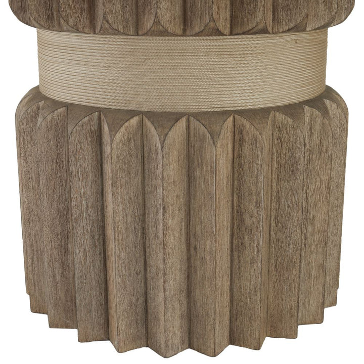 Walker Outdoor Dining Table - Brown