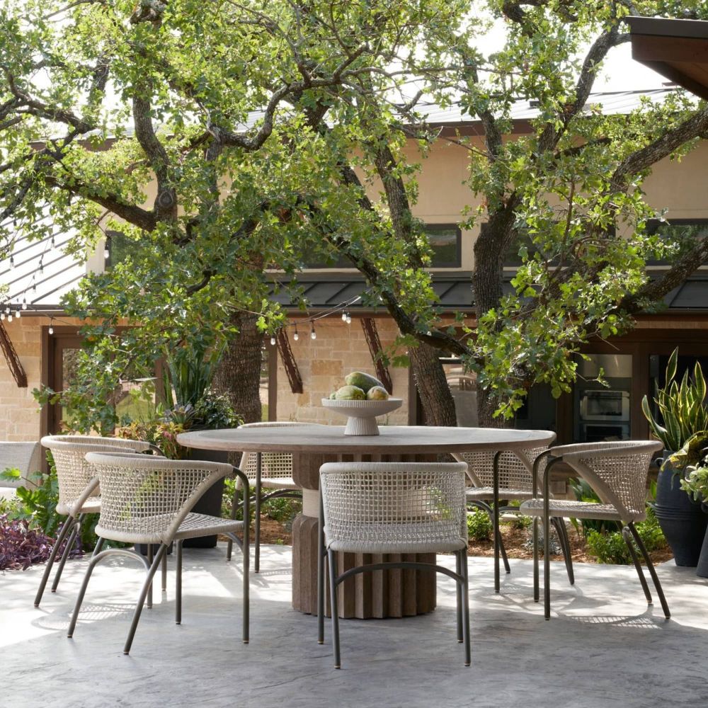 Outdoor Dining Tables Walker Outdoor Dining Table - Brown