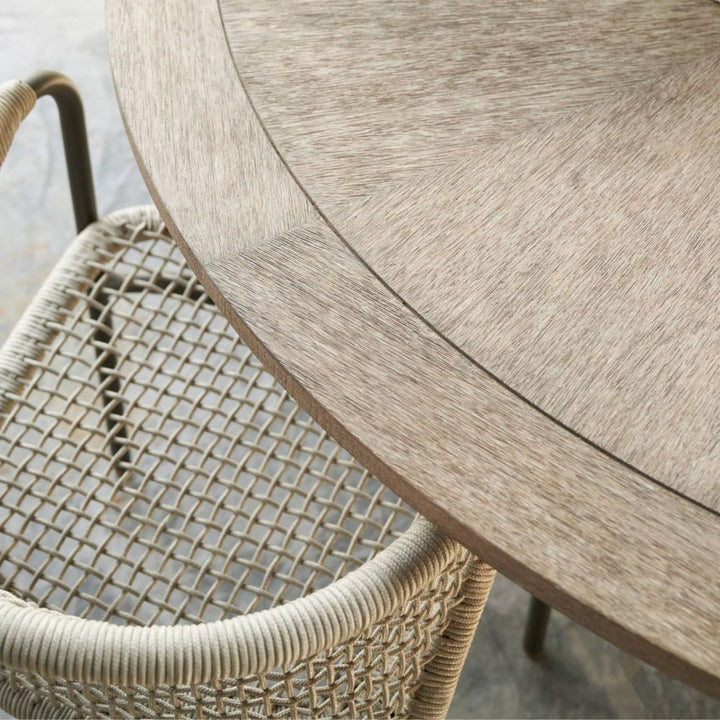 Walker Outdoor Dining Table - Brown